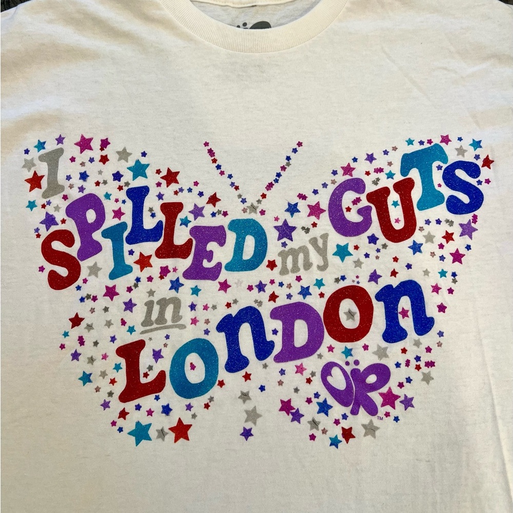 Olivia Rodrigo GUTS Tour London Merch